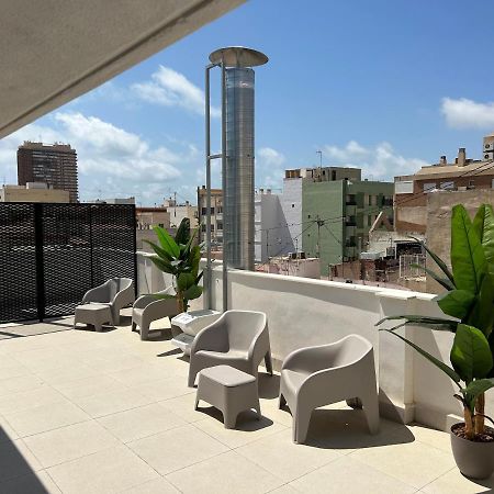 Apartamentos Breton 17 Suite Con Terraza Alicante Esterno foto