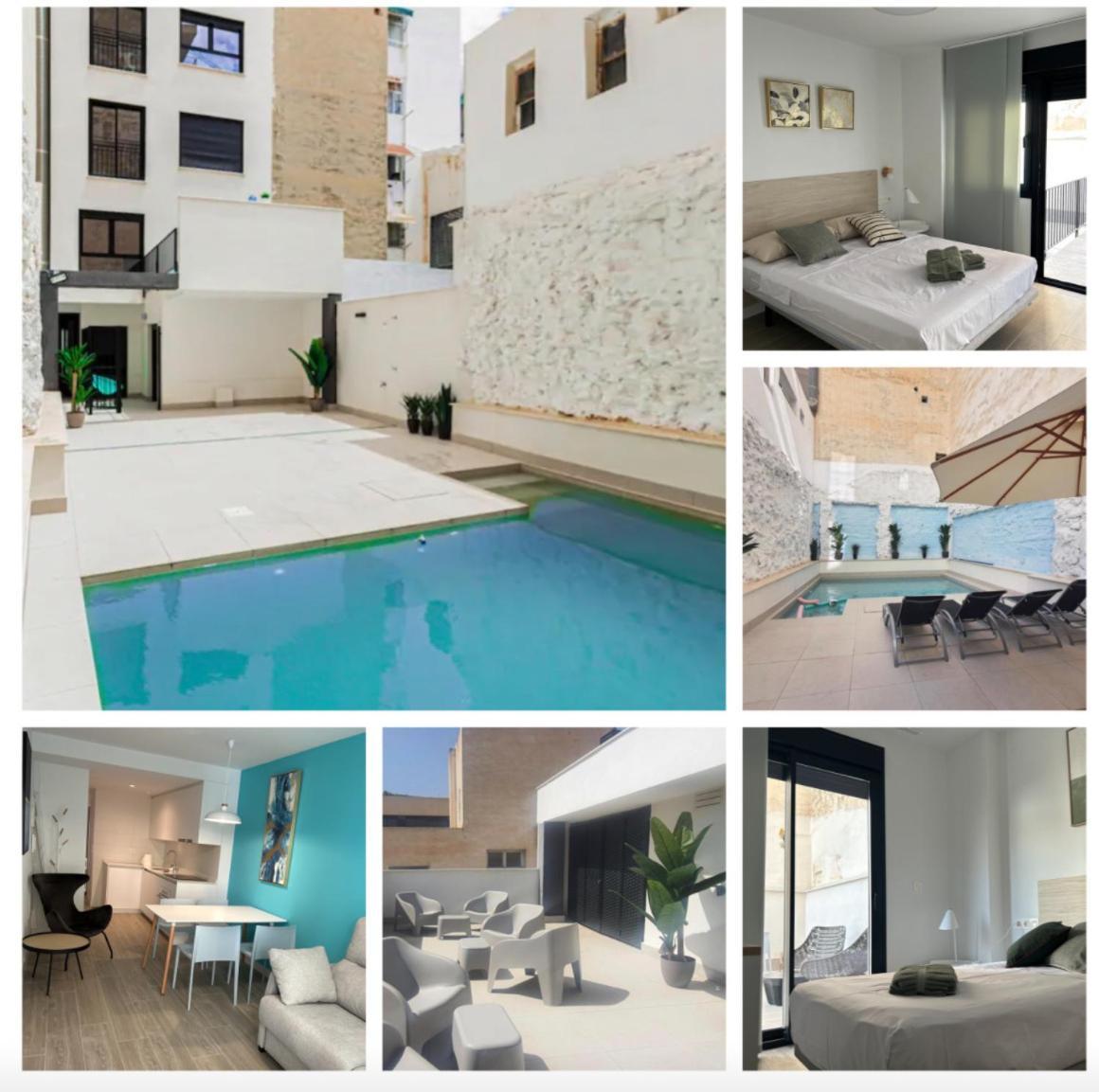 Apartamentos Breton 17 Suite Con Terraza Alicante Esterno foto